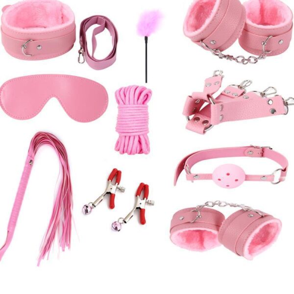 Adult supplies 7 sets of plushy 7 sets of bondage sex interest adult sex interest generation hair 3099