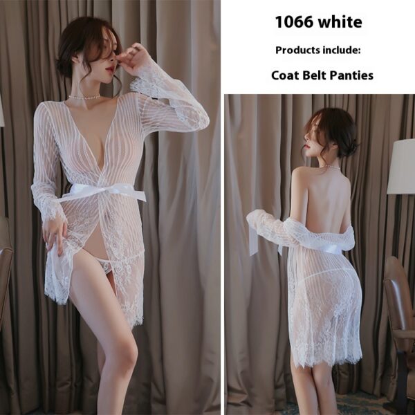 情趣内衣 女士性感诱惑睡衣套装透明睡裙外贸夜迷离1066