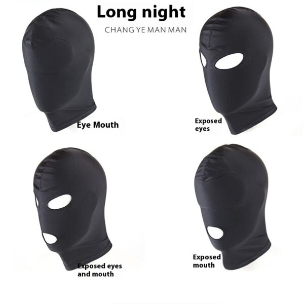 Adult products show mouth show eyes hood role play Halloween mask fun hood 4000