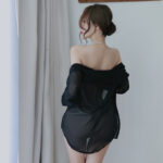 情趣内衣女 性感睡衣白衬衫制服诱惑雪纺居家服代发1184