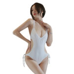 Long night sexy lingerie lady sexy one-piece seduction pajamas swimsuit sukumizu night wandering 1093