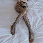 Sexy underwear sexy suspenders one body socks pure desire stockings female color contrast long tube sexy stockings5086