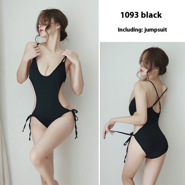 Long night sexy lingerie lady sexy one-piece seduction pajamas swimsuit sukumizu night wandering 1093